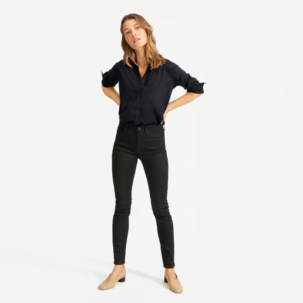 Everlane Mid Rise Ankle Skinny Jean